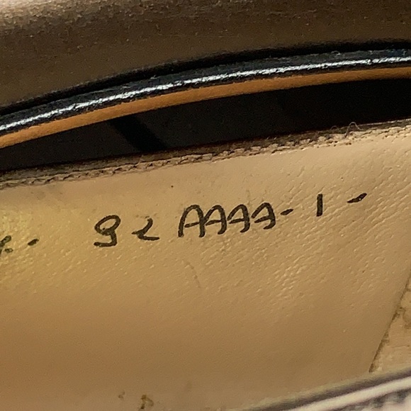 Salvatore Ferragamo vintage brown & black shoes size 8 - Picture 9 of 12